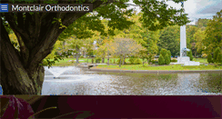 Desktop Screenshot of montclair-orthodontics.com